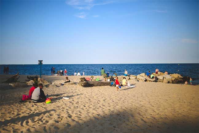 Strand von Gdynia